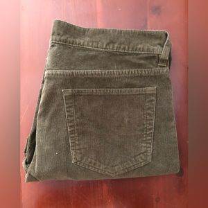 J Crew Vintage Slim Straight Cords 33W 32L